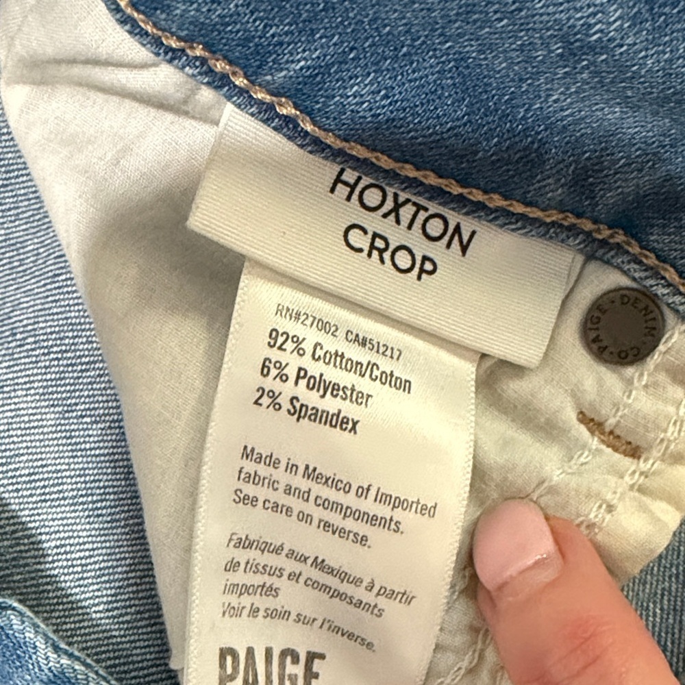 PAIGE Women's Light Blue Jeans Size 26 - Picture 3 of 7